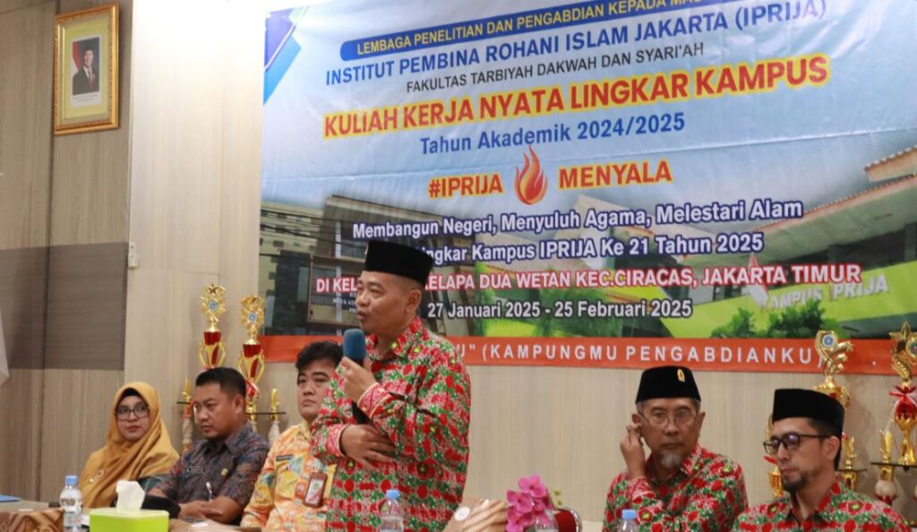 KKN Lingkar Kampus IPRIJA Tahun 2025 di Kelurahan Kelapa Dua Wetan
