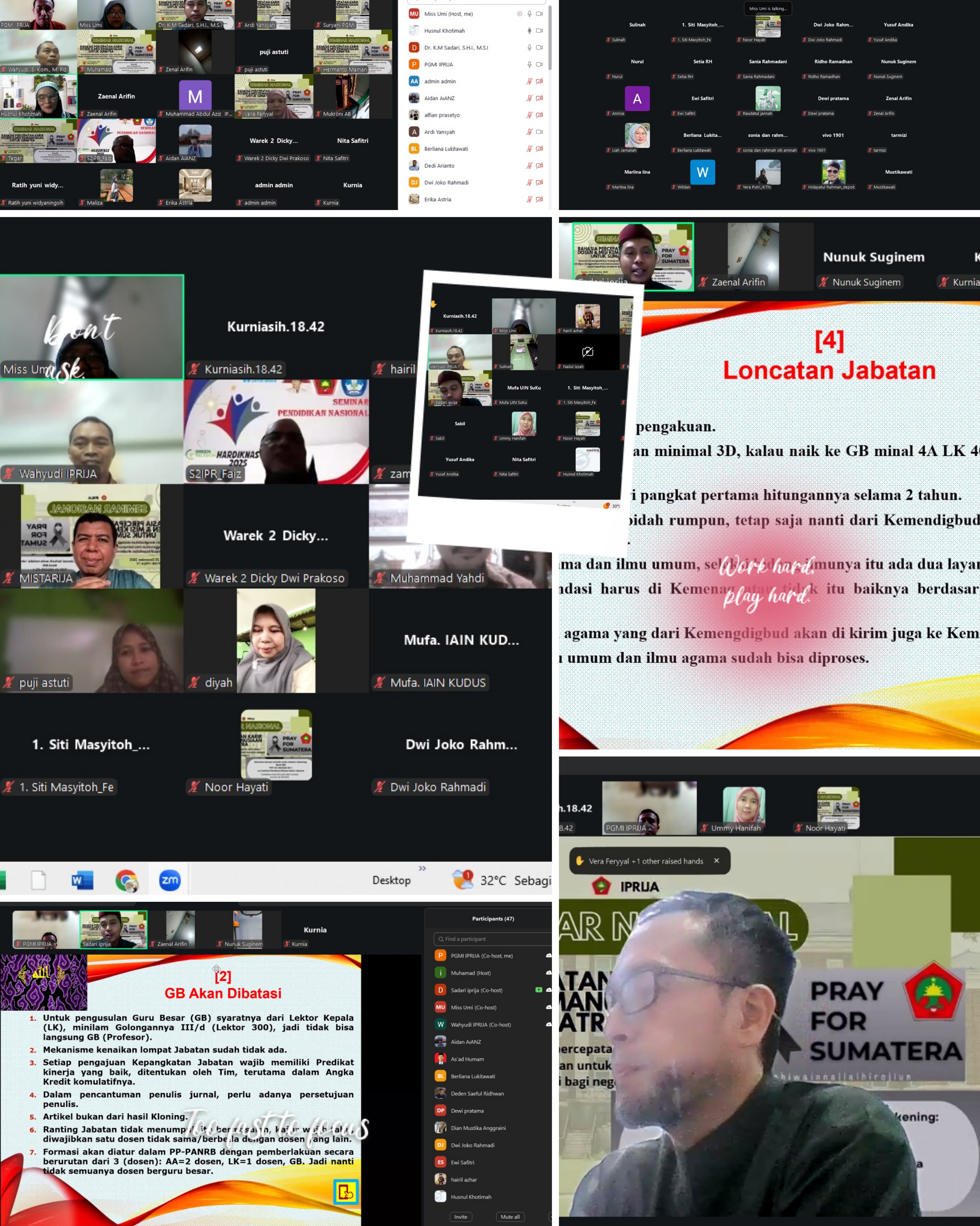 Percepatan Karier Dosen dan Misi Kemanusiaan untuk Sumatra: Peran Akademisi Menjawab Tantangan Bangsa