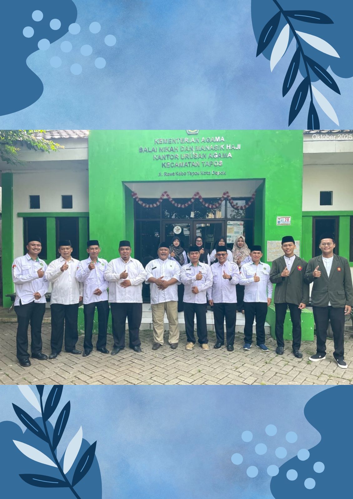 Mahasiswa IPRIJA Berperan Aktif dalam Pelayanan Umat di KUA Tapos