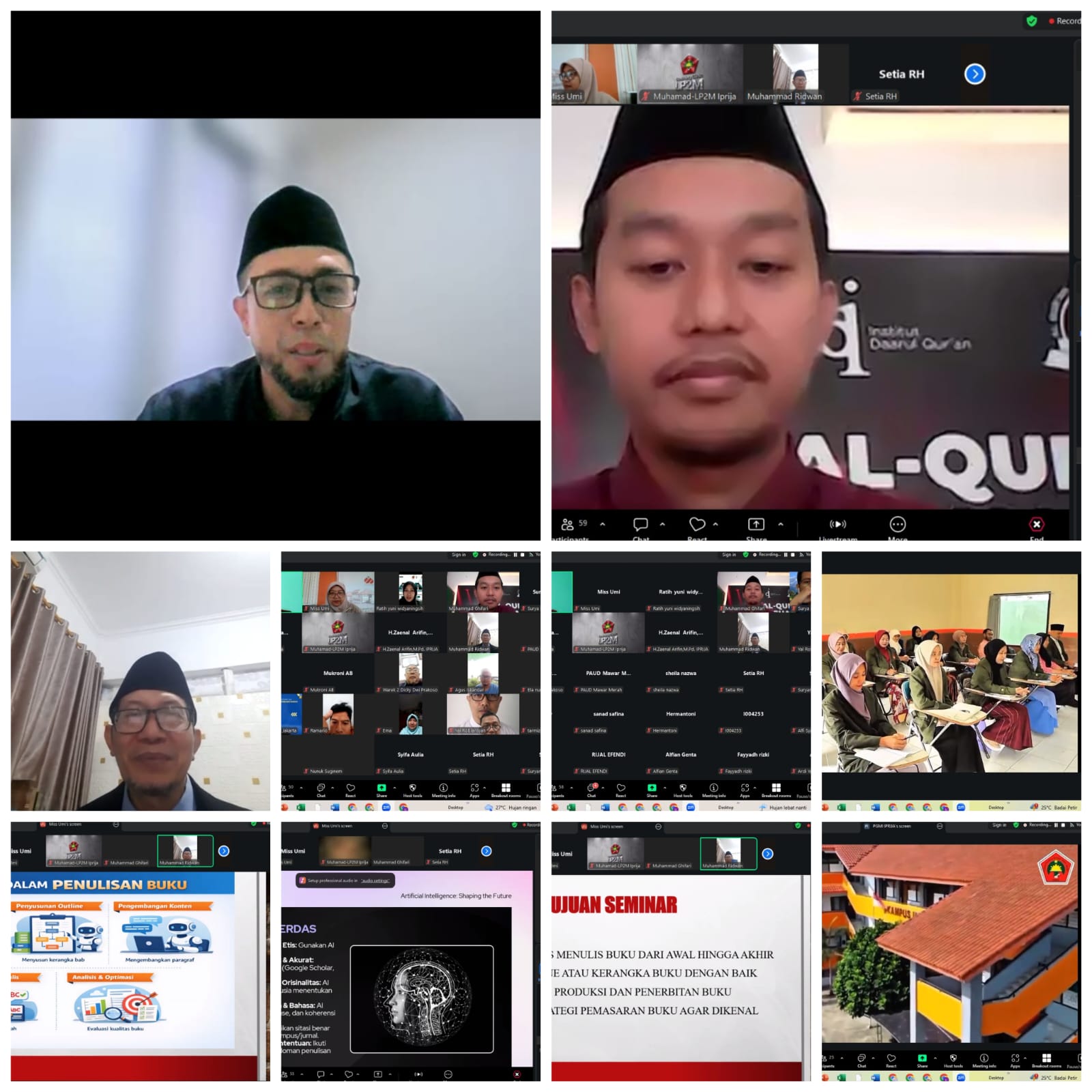 PGMI IPRIJA Dorong Literasi Akademik Lewat Seminar Nasional Penulisan Karya Ilmiah di Era AI