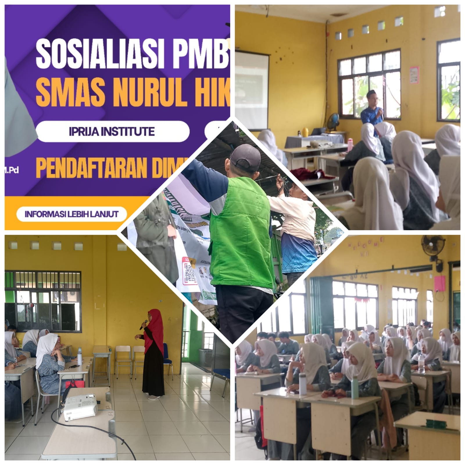 IPRIJA Dorong Akses Pendidikan Berkualitas Berkarakter Islami melalui Sosialisasi PMB SMAS Nurul Hikmah